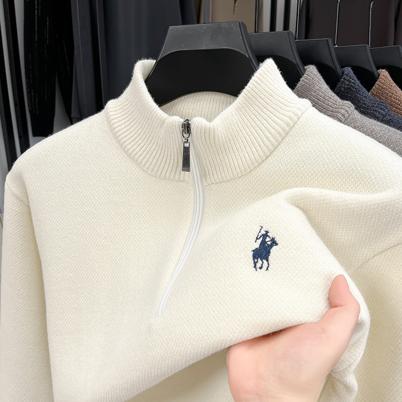Winter Clothing Layers - Kışlık Katmanlı Erkek Örme Kazak Yarım
