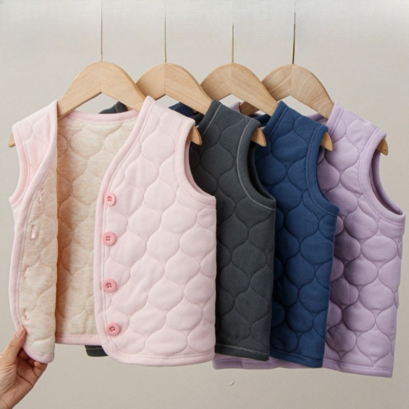 Winter Clothing For Baby Girl - Çocuk yeleği sonbahar kış erkek kız
