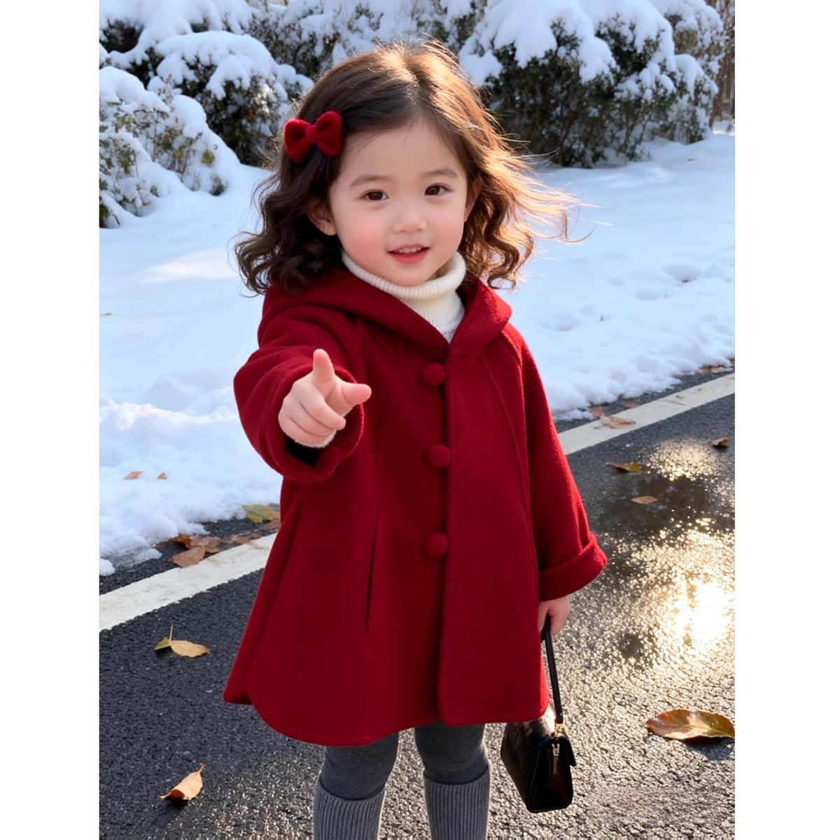 Kız Çocuk Yün Mont Sonbahar Kı - Winter Clothing For Baby Girl incelemesi ve fiyatı