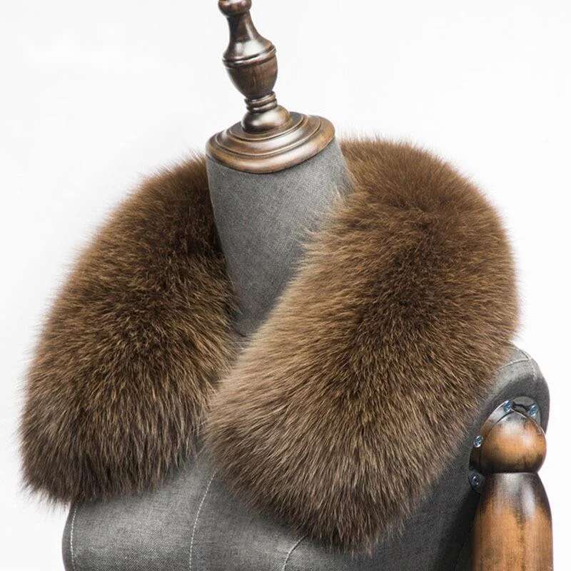 Kış Doğal Tilki Kürk Eşarp Kar - Winter Clothing Matching incelemesi ve fiyatı